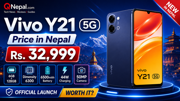 Vivo Y21 5G Price in Nepal, Specs, Availability