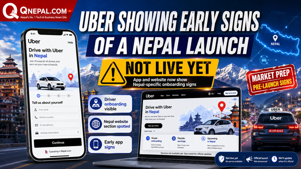 Uber Is Showing Early Signs of a Nepal Launch, but It Is Not Live Yet