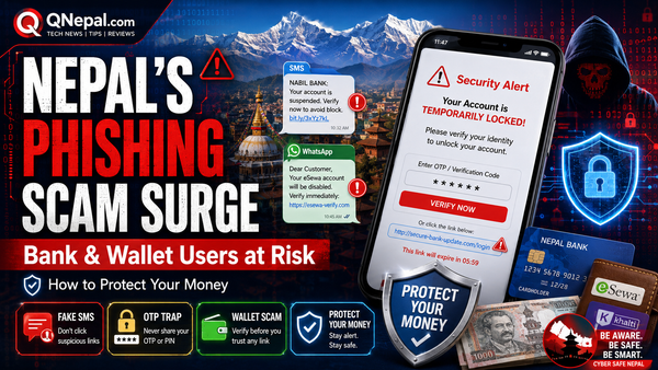 Nepal’s Phishing Scam Surge Is Hitting Bank and Wallet Users: How to Protect Your Money